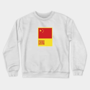 China Country Symbols Crewneck Sweatshirt